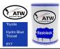 Preview: Toyota, Hydro Blue Tricoat, 8Y7: 500ml Lackdose, von ATW Autoteile West.